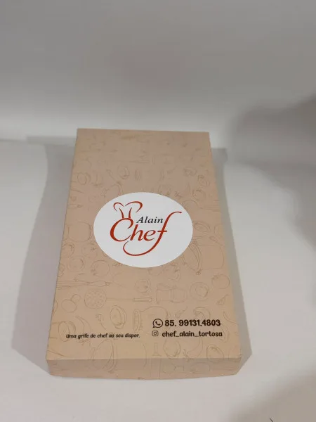 Caixa para bolo e torta produzida pela Gráfica Máximus