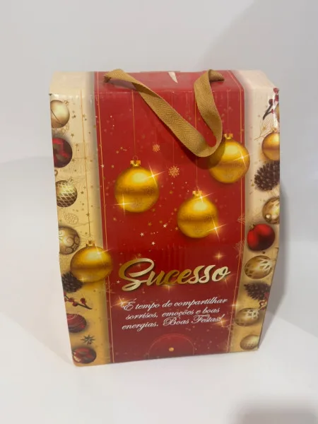 Caixa para cesta de natal